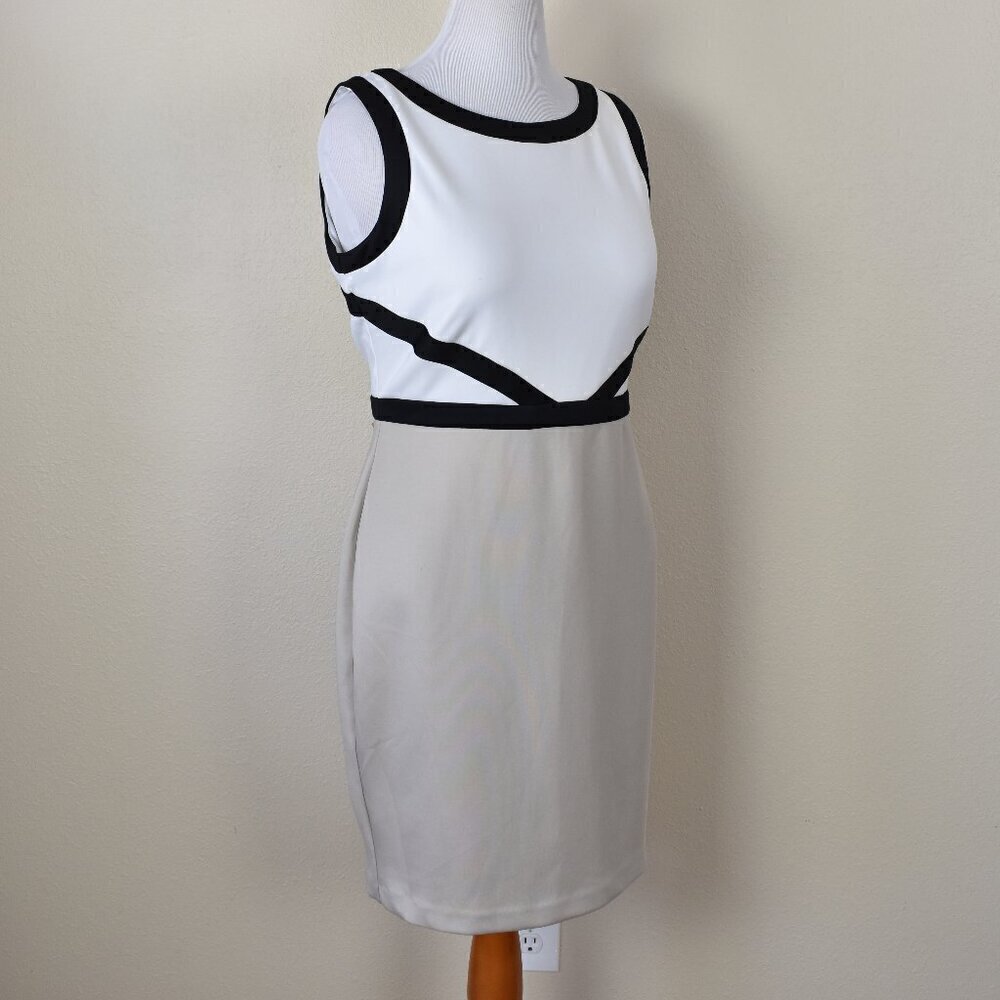 Calvin Klein Color Block Sheath Dress - 14 - Picture 6 of 10